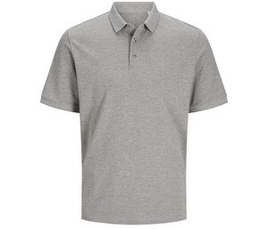 PRODUKT - JACK & JONES JJ7556 - Polo unisexe en coton organique Light Grey Melange