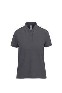 B&C CGPW461 - MY POLO 180 Femme manches courtes Dark Grey