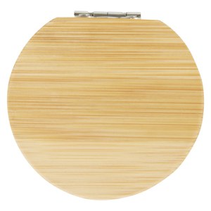 GiftRetail 126196 - Miroir de poche Afrodit en bambou