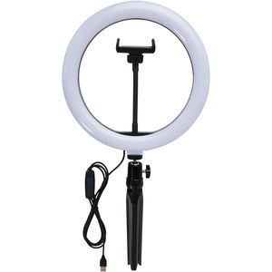 GiftRetail 124248 - Lampe anneau Studio pour selfies et vlogging avec support de téléphone et trépied