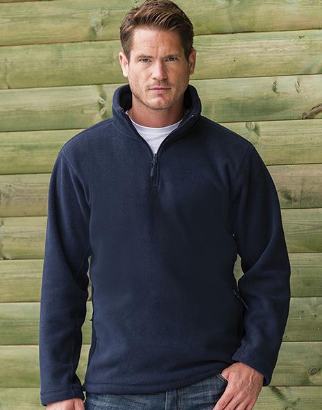 Russell Europe R-874M-0 - Adult’s Quarter Zip Outdoor Fleece