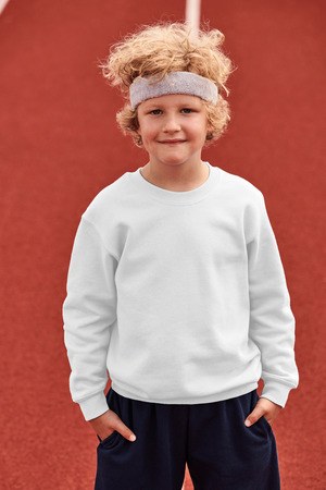 Fruit of the Loom SC62041 - SWEAT ENFANT MANCHES DROITES