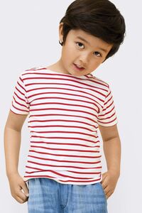 SOLS 01400 - MILES KIDS Tee Shirt Enfant Col Rond Rayé