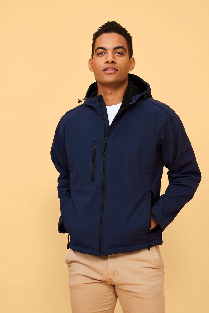 SOL'S 46602 - REPLAY MEN Softshell Homme à Capuche