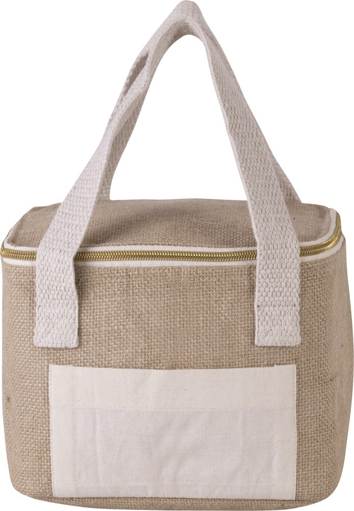 Kimood KI0352 - Sac isotherme en jute - petit modèle