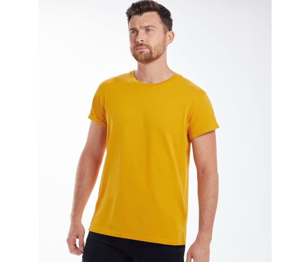 MANTIS MT080 - Tee-shirt homme manches roulées