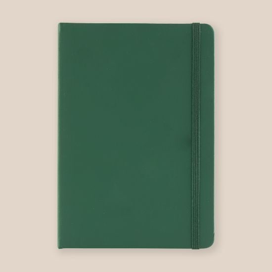 EgotierPro 30083 - Carnet A5 couverture PU, élastique, 96 pages LUXE