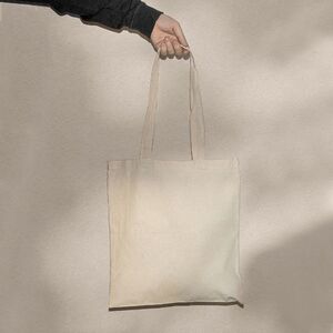 EgotierPro 50012 - Sac en toile de coton à longues anses 180 gr/m2