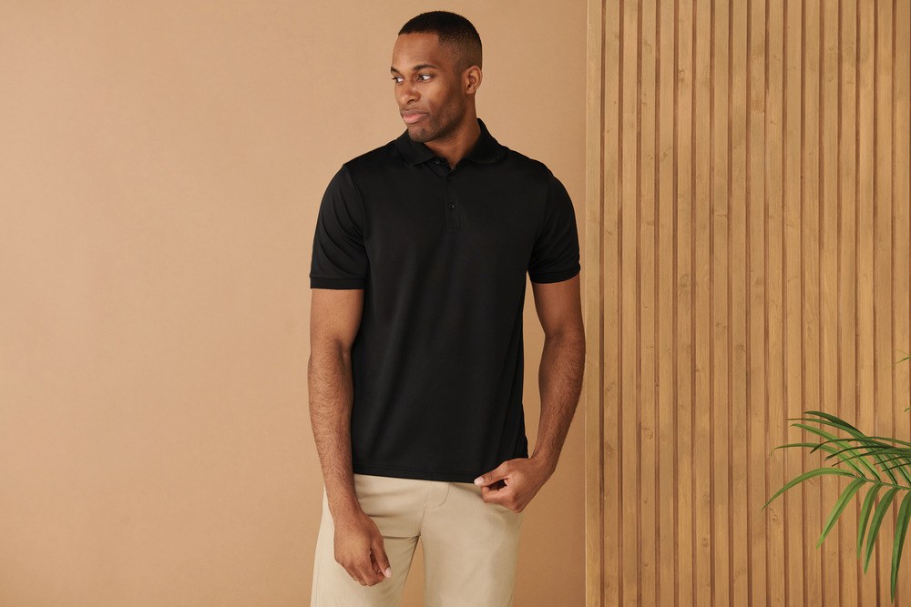Henbury H465 - Polo homme polyester recyclé