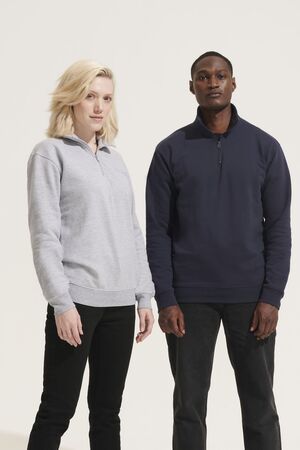 SOLS 04234 - CONRAD Sweat Shirt Unisexe Col Camionneur