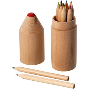 GiftRetail 106021 - Set de 12 crayons de couleur Bossy