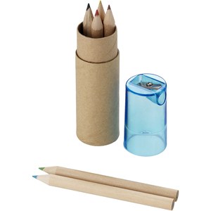 GiftRetail 106220 - Set de 6 crayons de couleur Kram