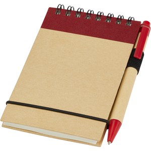 GiftRetail 106269 - Bloc-notes recyclé format A7 avec stylo Zuse