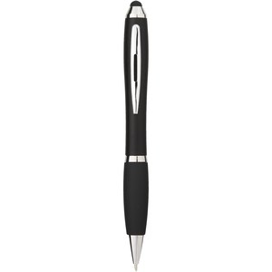 GiftRetail 106903 - Stylo stylet coloré avec grip noir Nash