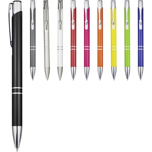 GiftRetail 107440 - Stylo bille rétractable en aluminium Moneta