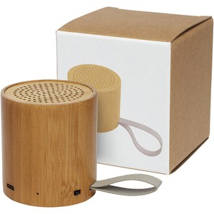 GiftRetail 124143 - Haut-parleur Bluetooth® Lako en bambou 