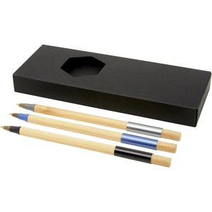 GiftRetail 107779 - Parure Kerf de stylos en bambou, 3 pièces