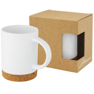 GiftRetail 100901 - Tasse Neiva de 425 ml en céramique avec base en liège