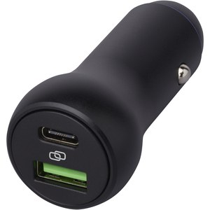 Tekiō® 124259 - Chargeur de voiture Pilot double USB-C/USB-A de 55 W